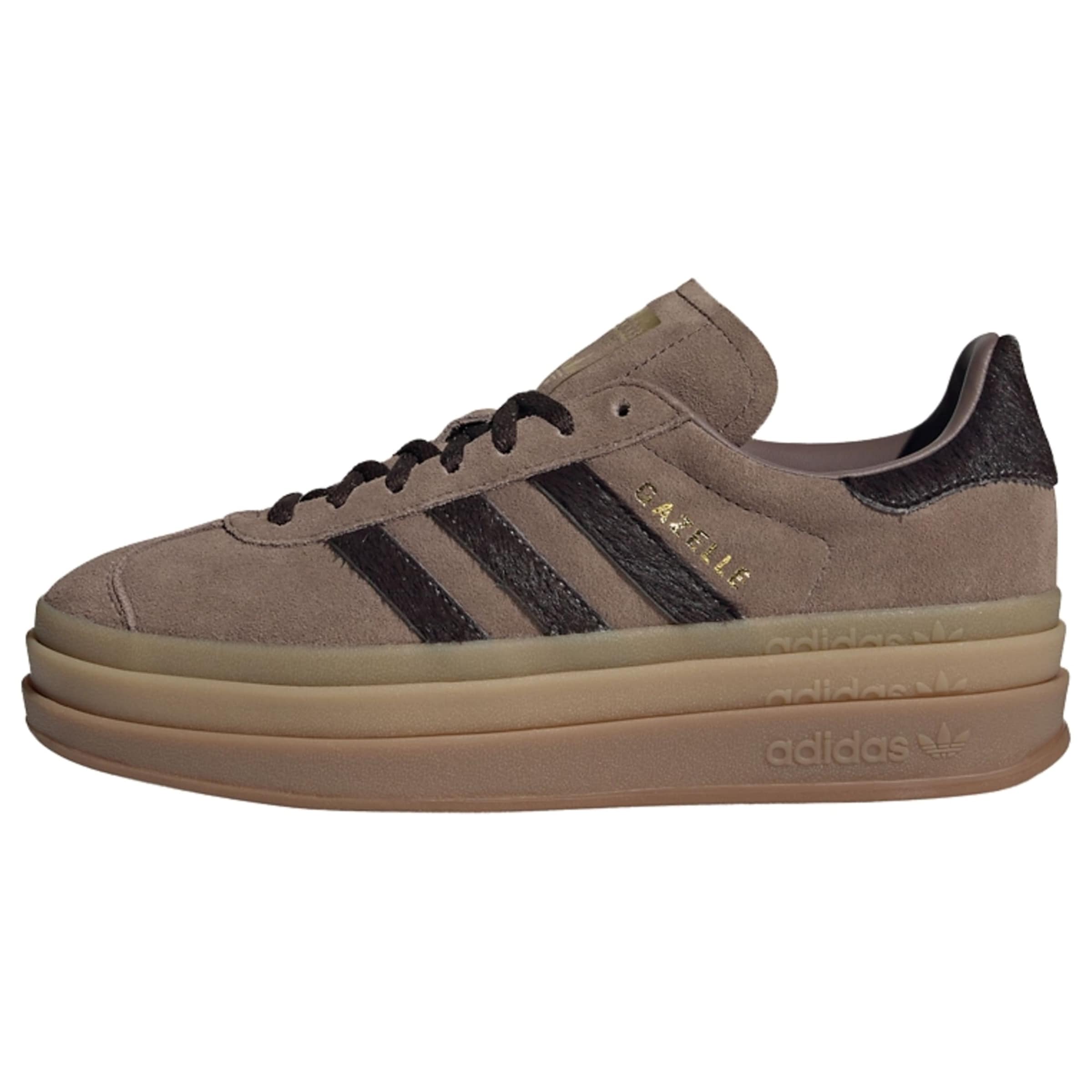 ADIDAS ORIGINALS Sneaker 'Gazelle Bold' in Braun: Vorderseite