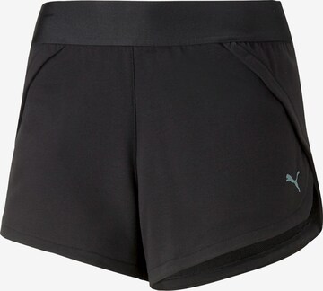 PUMA - regular Pantalón deportivo 'Elektro Summer ' en negro: frente