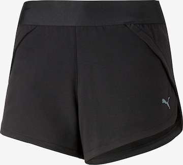 PUMA - Regular Calças de desporto 'Elektro Summer ' em preto: frente