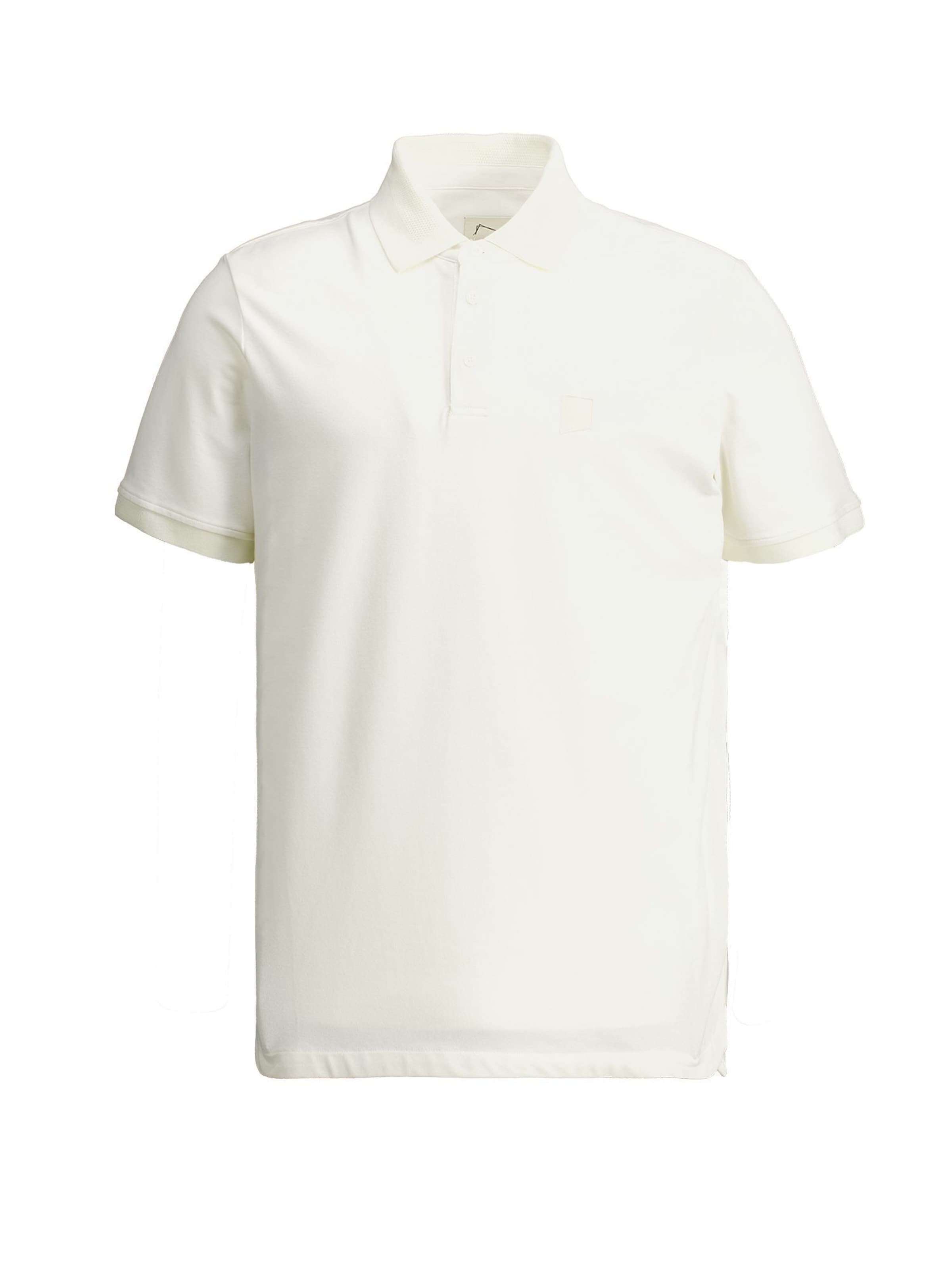 CHASIN' Poloshirt 'Nael' in Weiß: Vorderseite