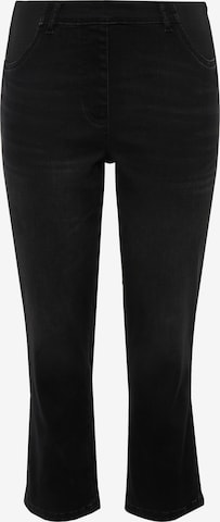 Ulla Popken Jeans in Black: front