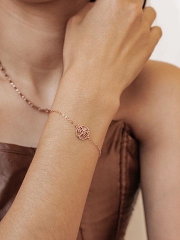 Braccialetto 'Life Flow' di Hey Happiness in oro