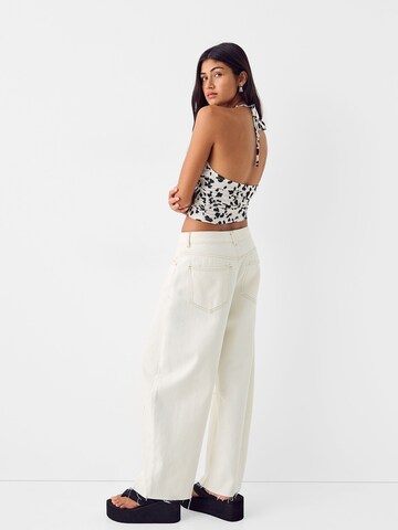 Bershka Top in Schwarz