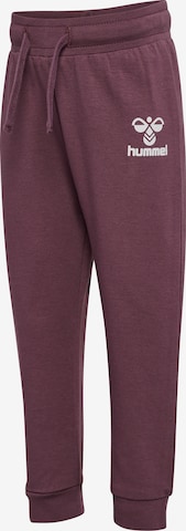 Hummel Tapered Pants in Purple