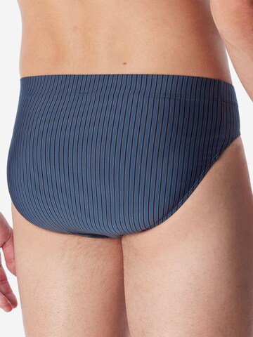 SCHIESSER Minislip ' Pure Micro ' in Blau