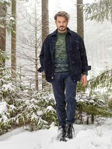 Living Crafts Sweater 'PASCAL' in Blue