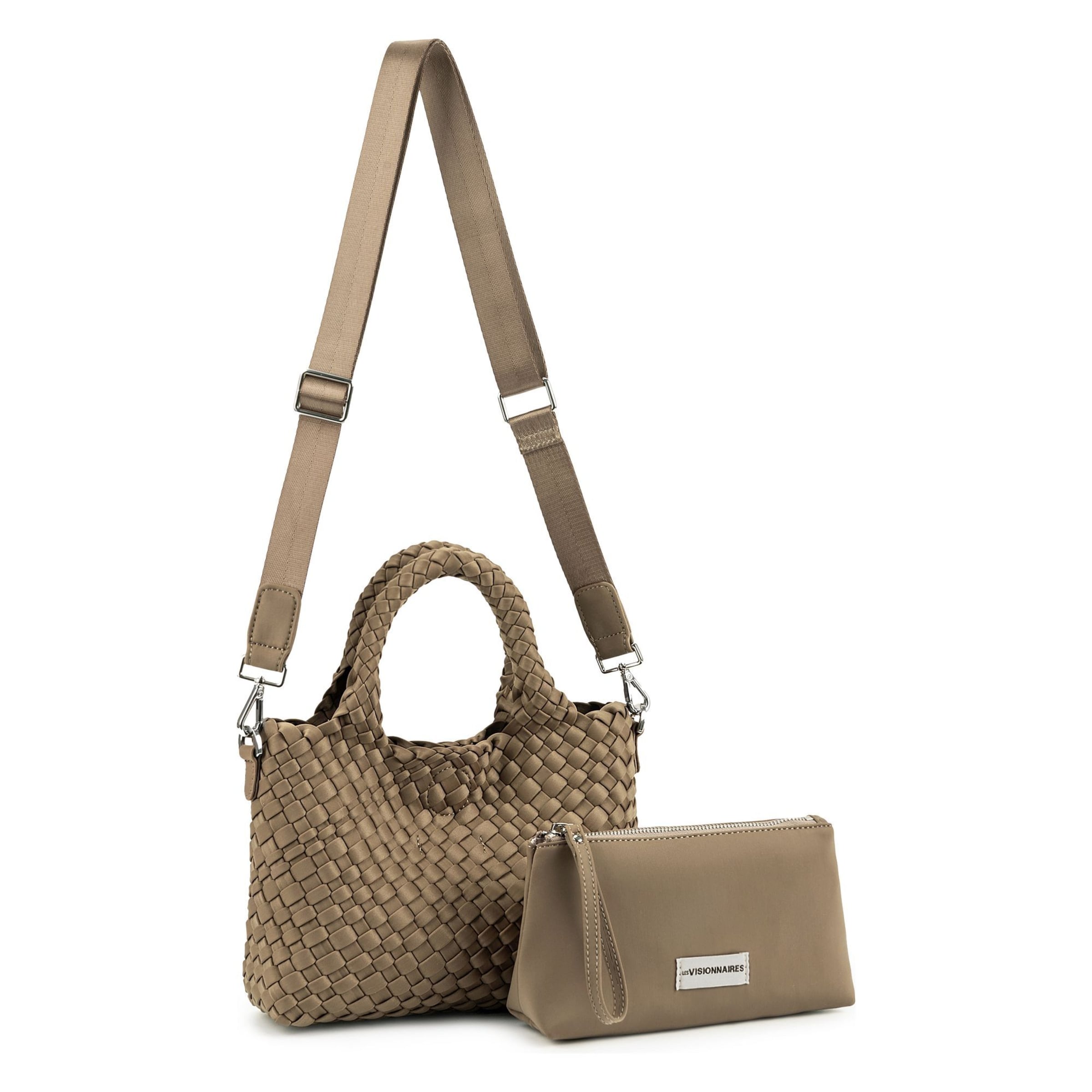 Les Visionnaires Handbag 'Elia' in Beige