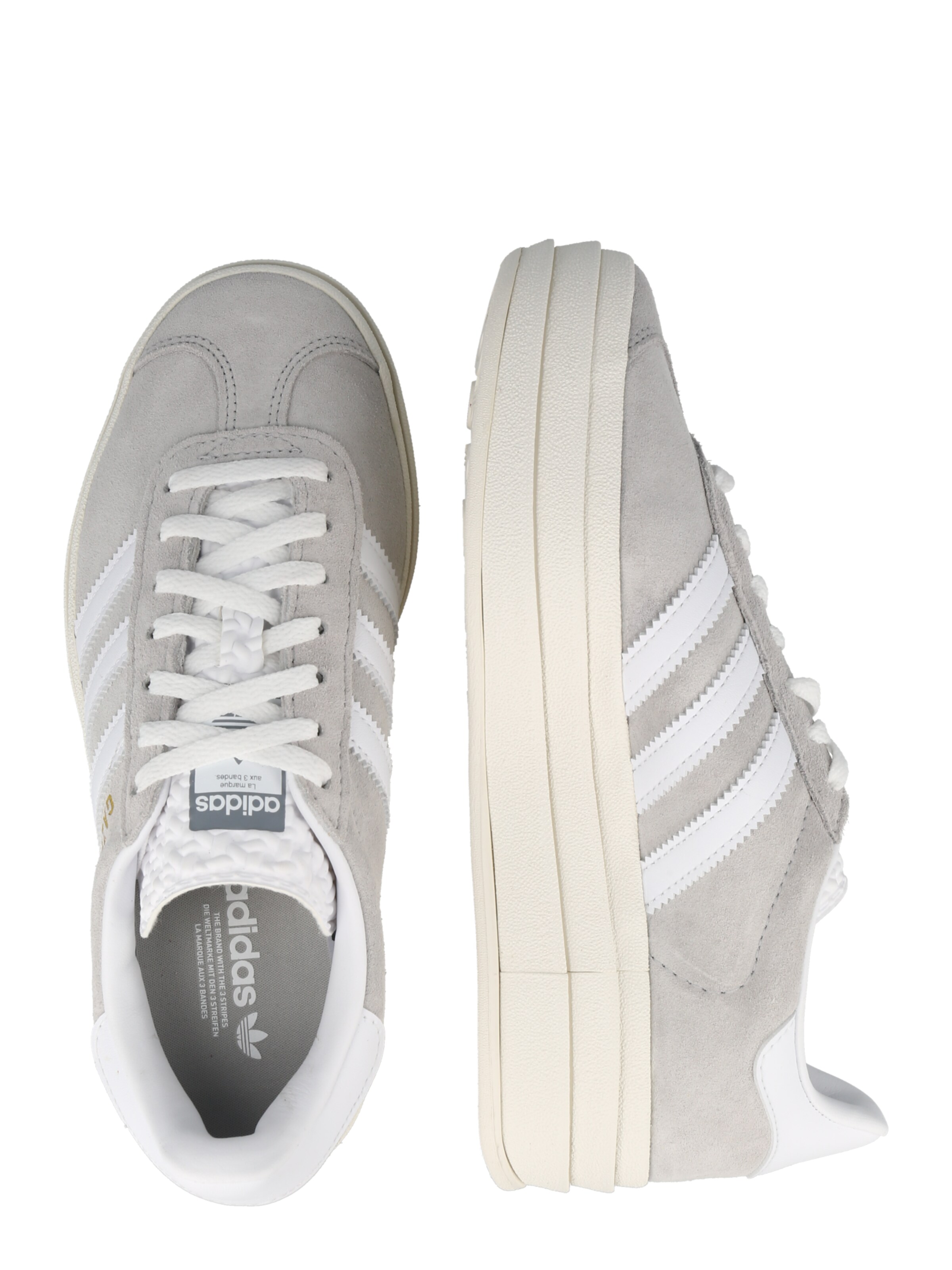ADIDAS ORIGINALS Sneaker low 'Gazelle Bold' i grå