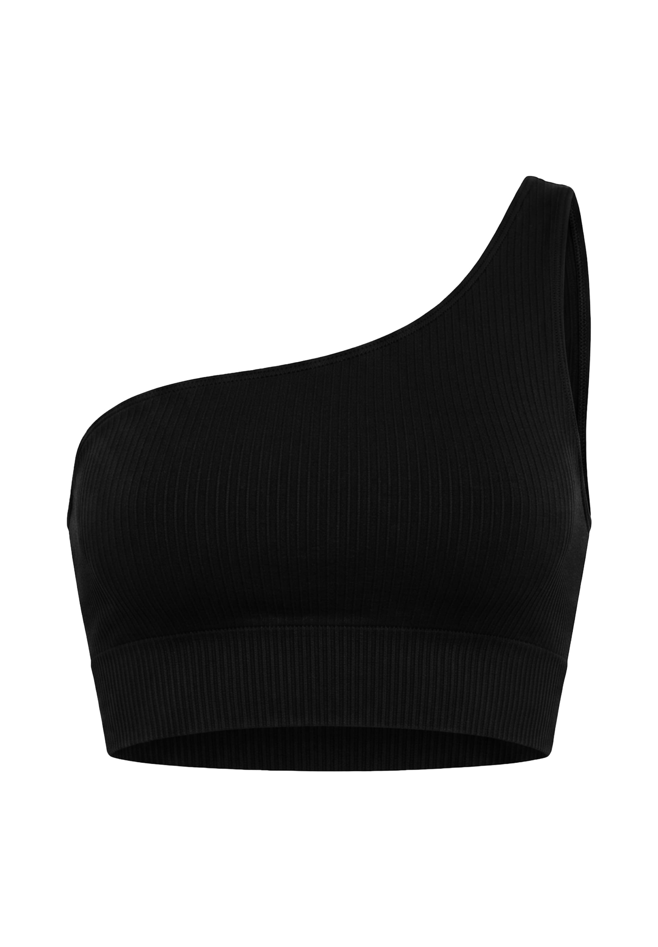 Aim'n - Bustier Sujetador deportivo en negro: frente
