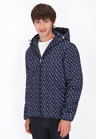 Veste mi-saison MO en bleu : devant