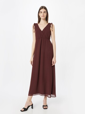 Robe d’été 'Stella' ABOUT YOU en marron : devant