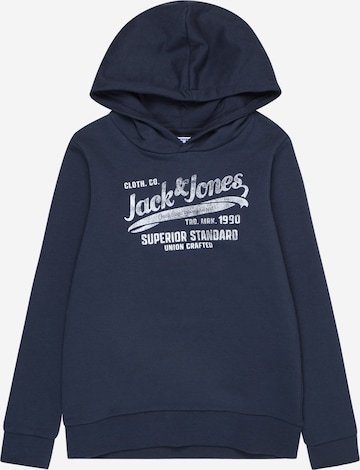 Jack & Jones Junior Mikina – modrá: přední strana