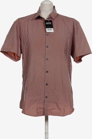 JAKE*S Button Up Shirt in XL in Orange: front