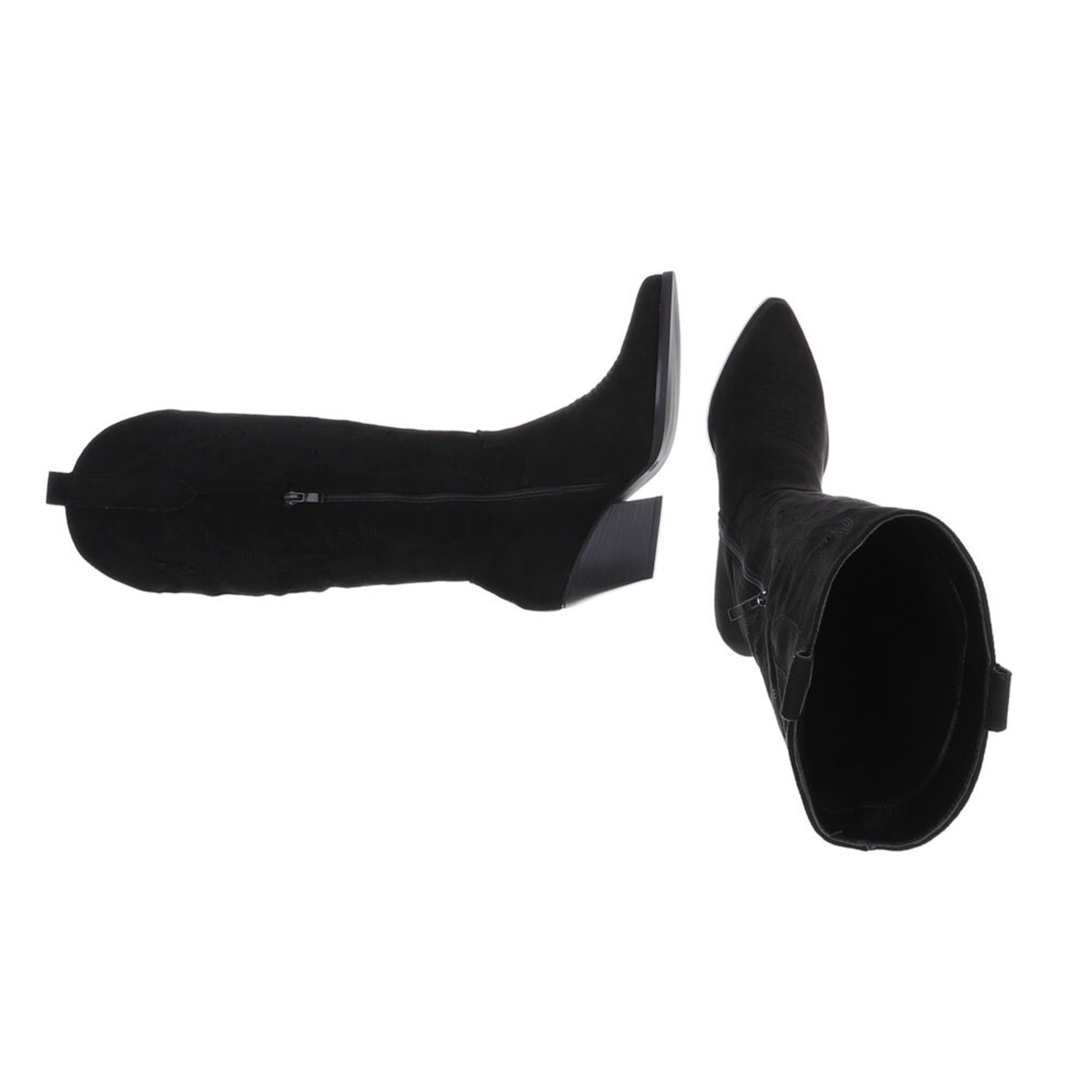 Ital-Design Cowboy Boots in Black