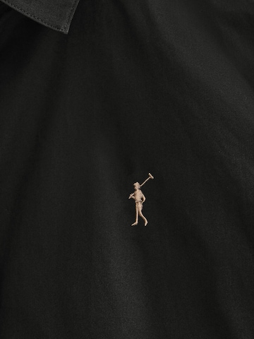 Polo Club Blouse Bodysuit in Black