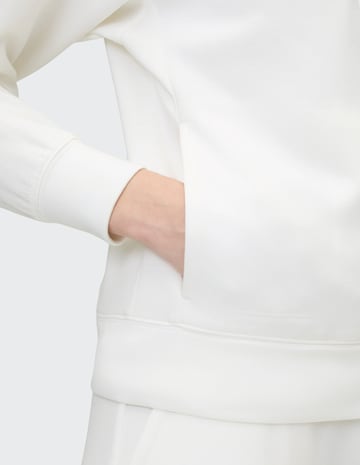 VENICE BEACH Zip-Up Hoodie in White