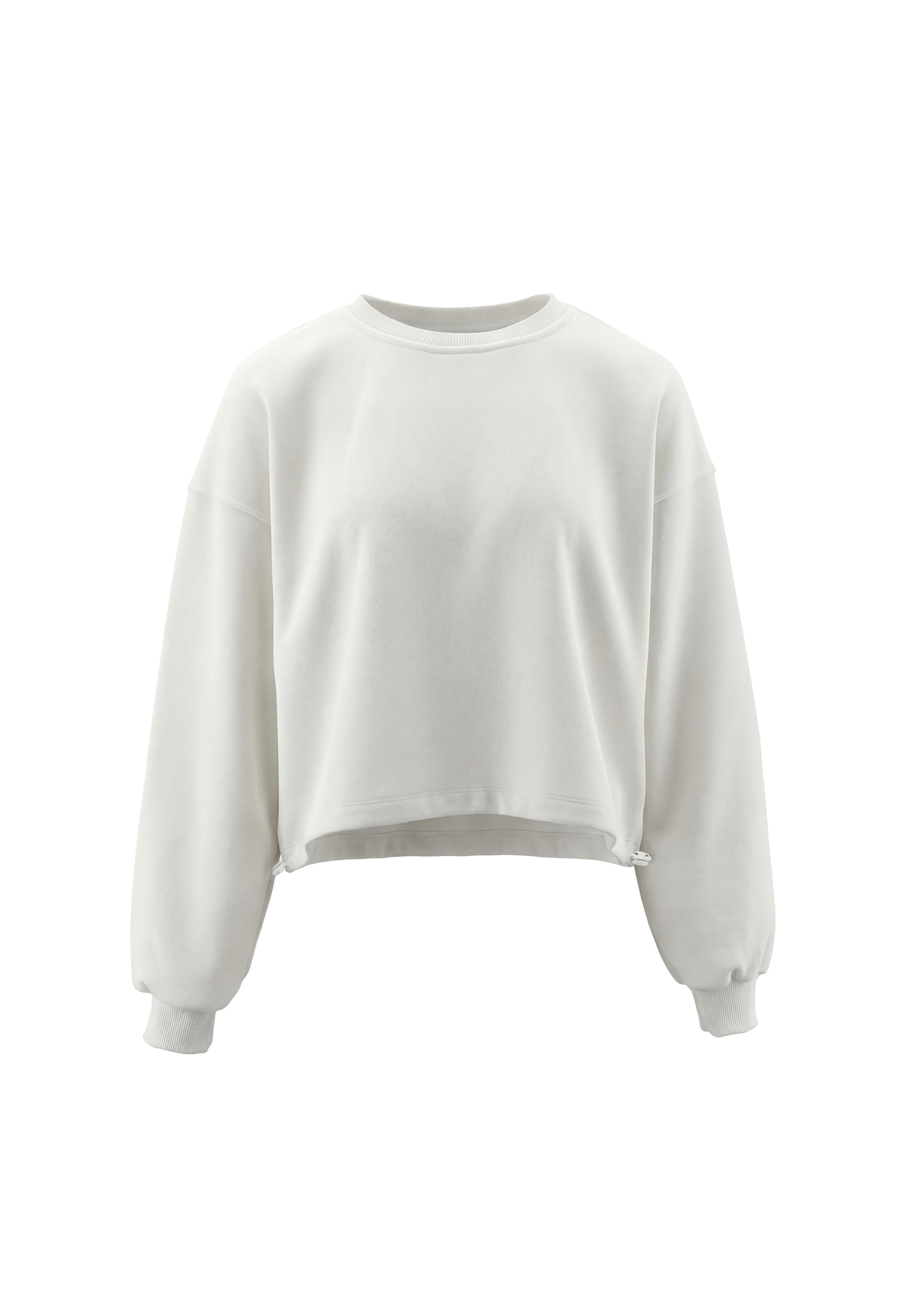 MYMO - Sudadera en blanco: frente
