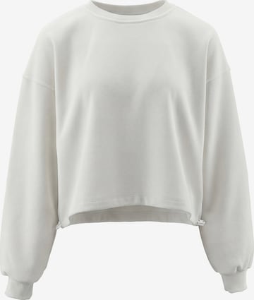 MYMO - Sudadera en blanco: frente