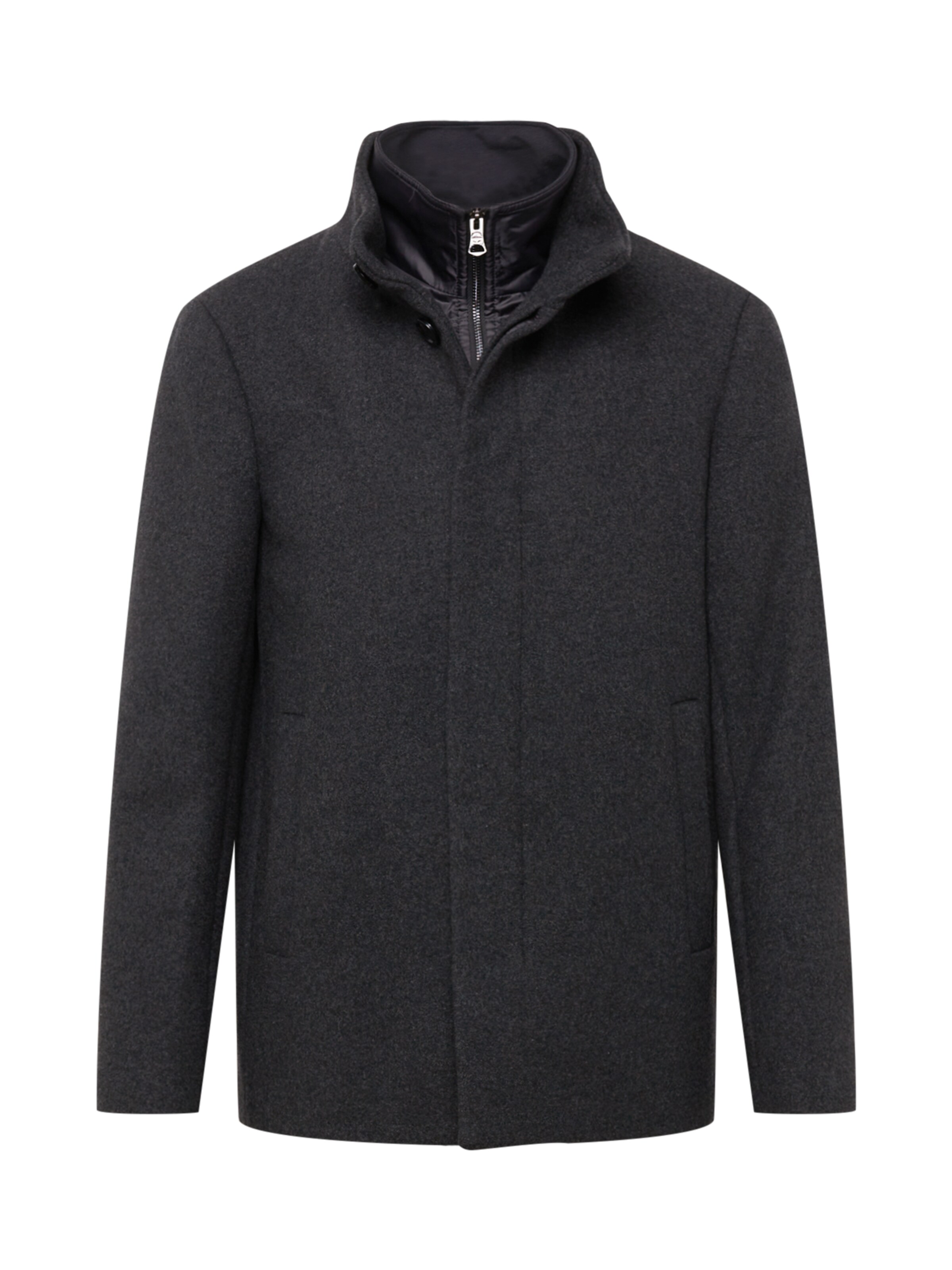 Matinique Tussenjas 'Harvey' in Grijs: voorkant