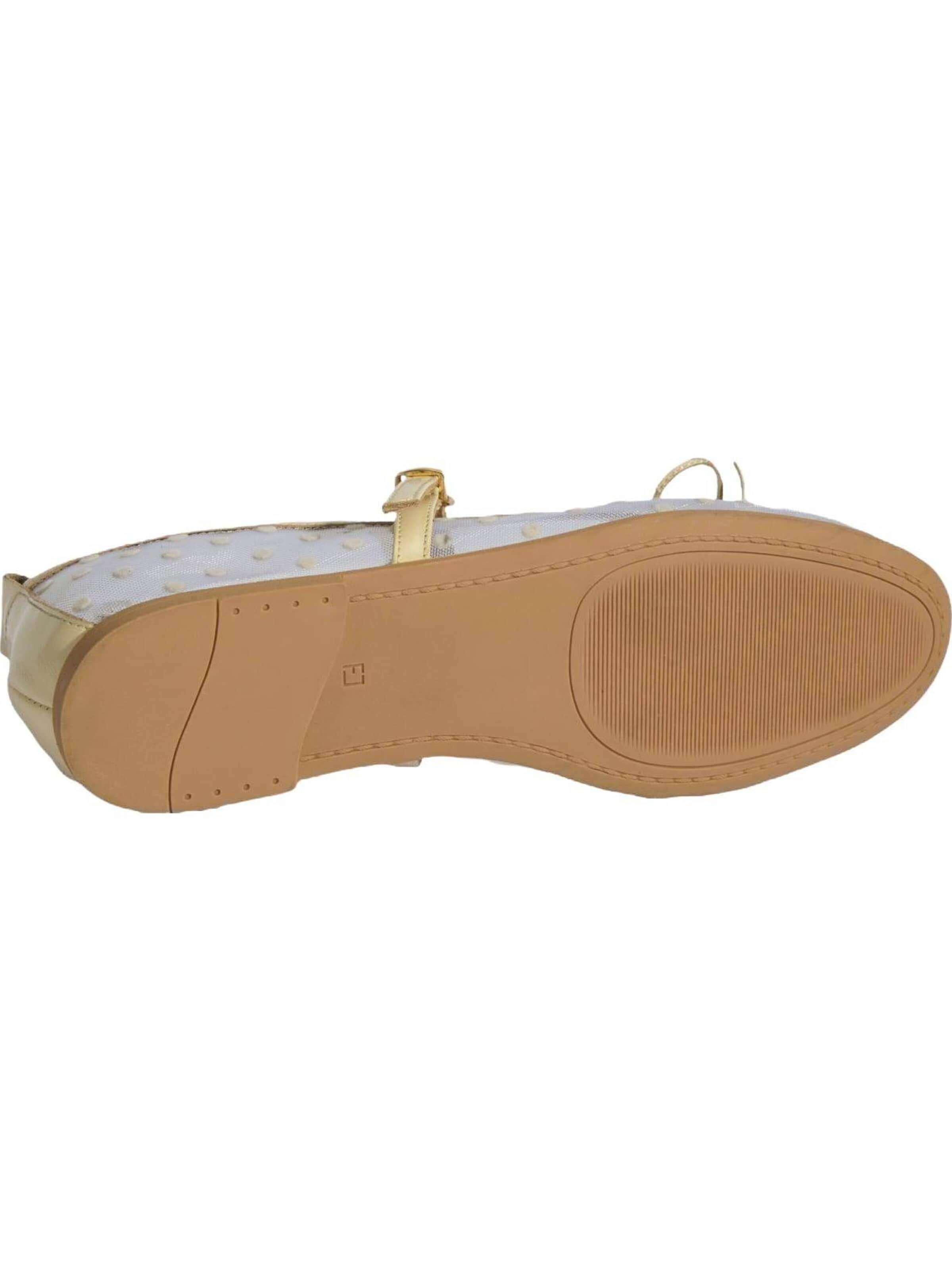 Desa Ballet Flats 'Ballettschuhe' in White