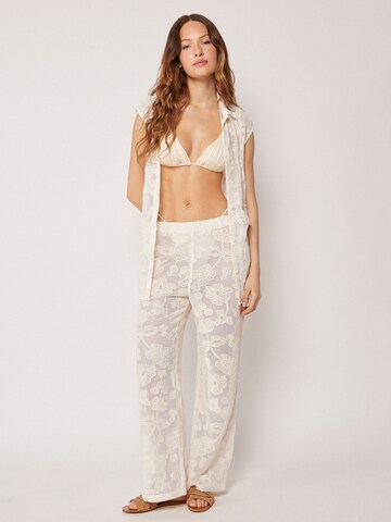 CALZEDONIA Regular Pants in White