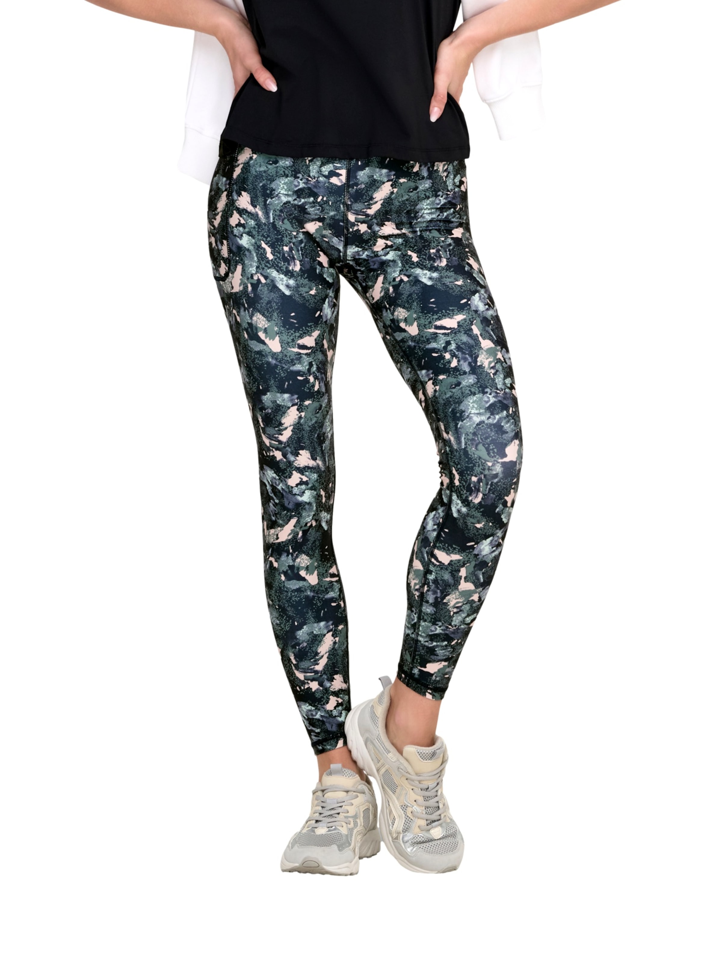 ONLY PLAY Slimfit Leggings 'Jam-2-Save' in Gemengde kleuren: voorkant