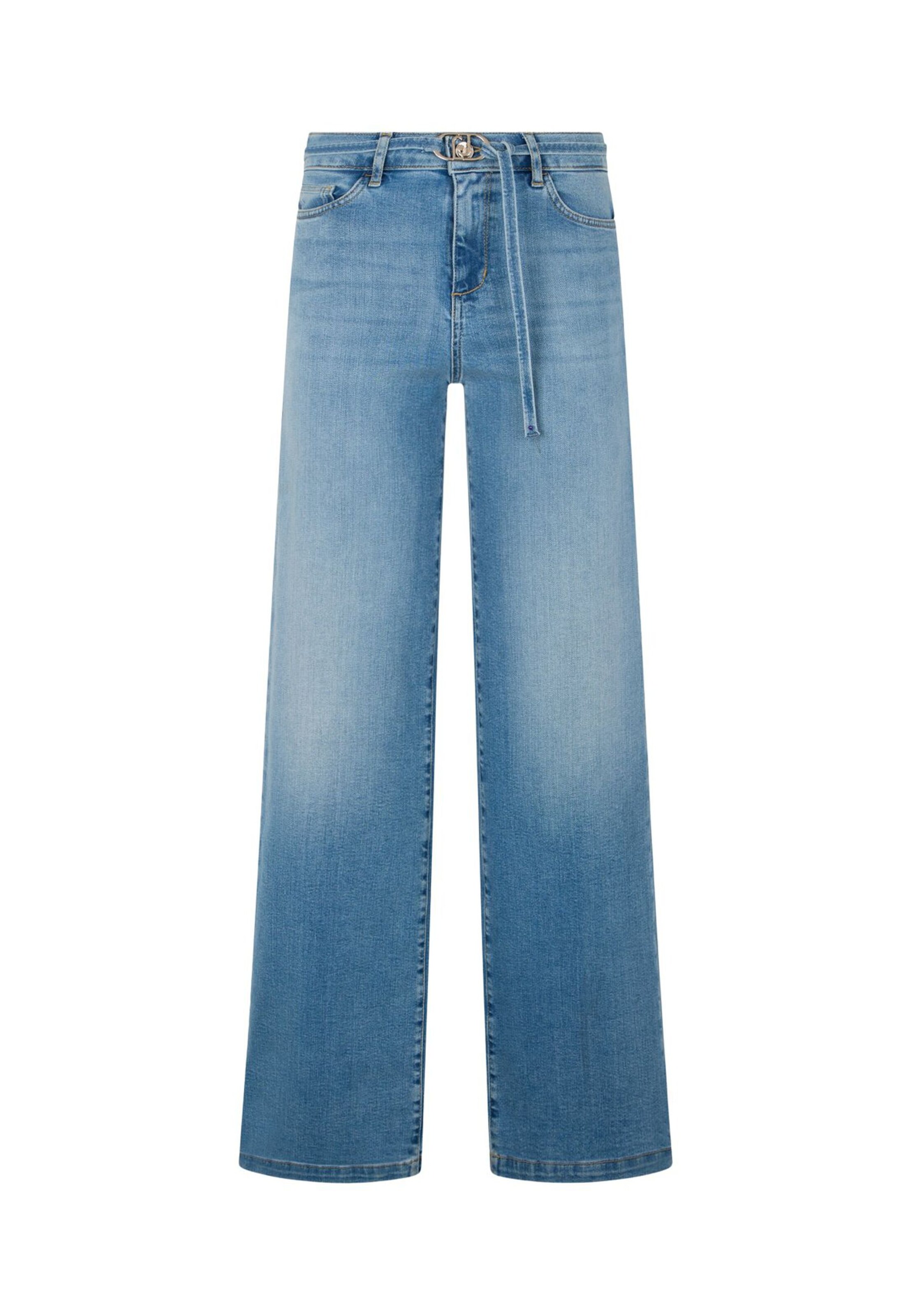 Flared Jeans di Liu Jo in blu: frontale