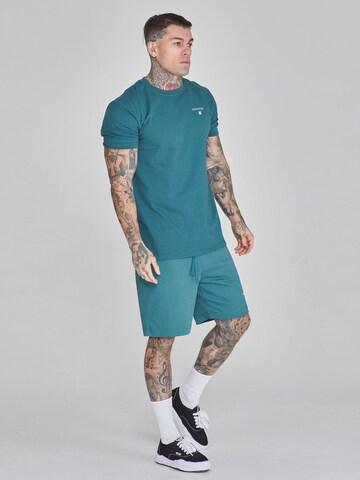 SikSilk Jogginganzug in Grün