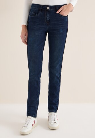 CECIL Slim fit Jeans in Blue: front