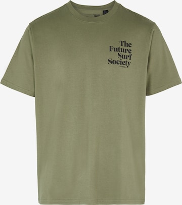 O'NEILL T-shirt i grön: framsida