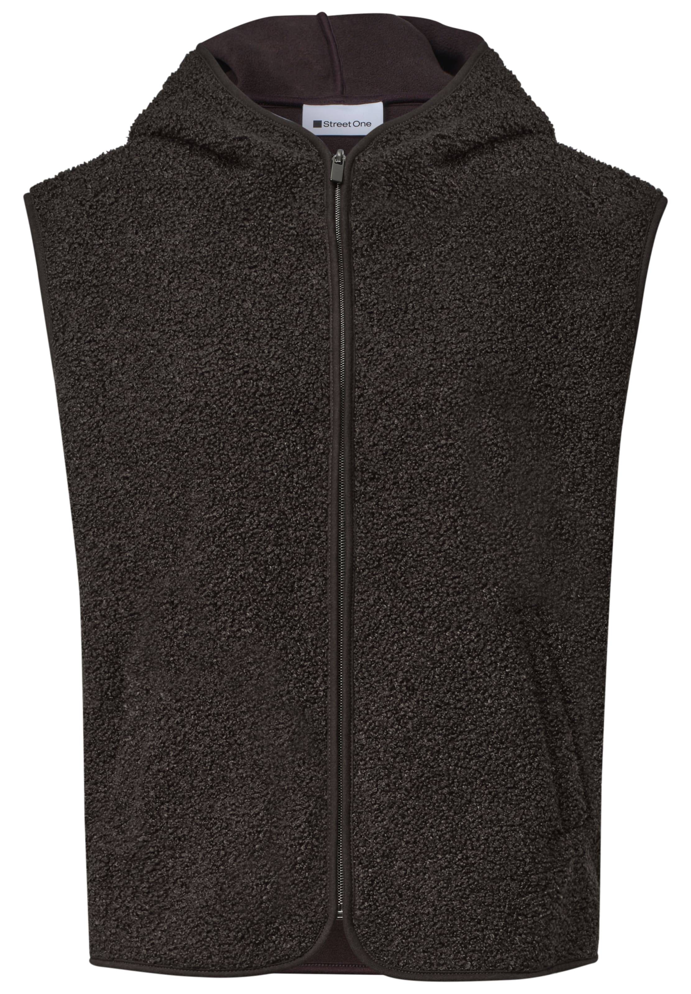 STREET ONE Vest in Brown: front