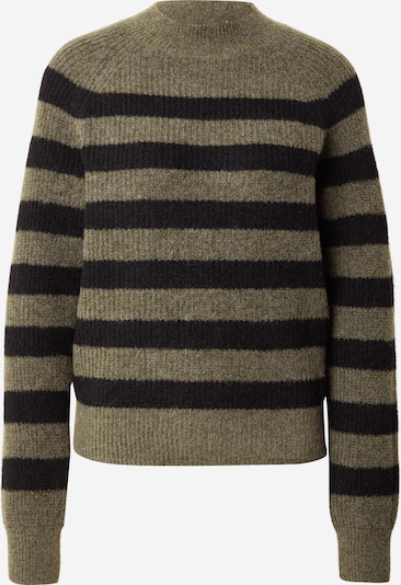 QS Neulepaita värissä khaki / musta, Tuotenäkymä