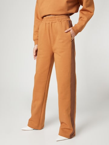 Smiles Regular Pants 'Yunus' in Brown