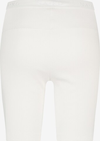 Pantalon de pyjama 'Zia' hunkemöller x NA-KD en blanc