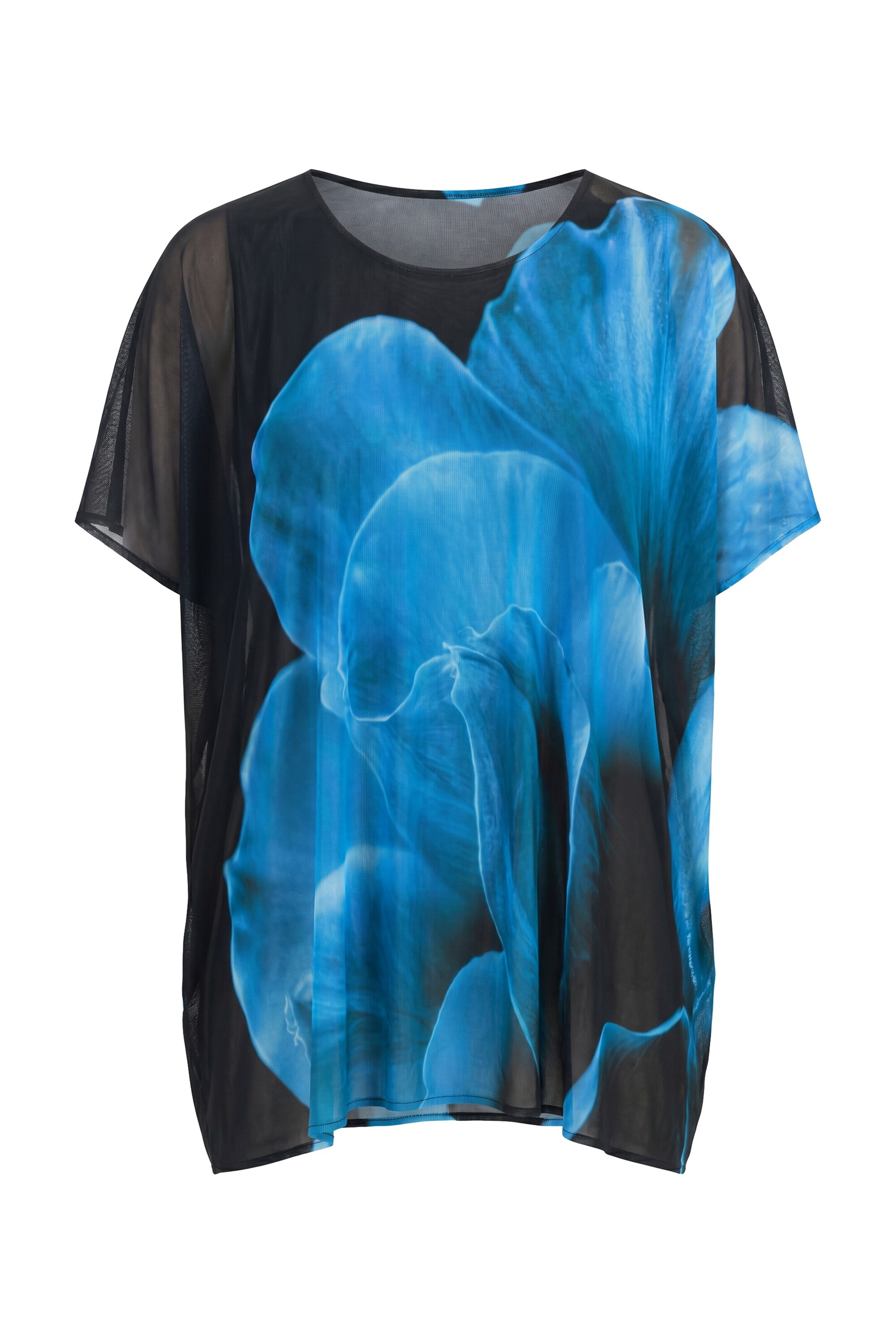 Ulla Popken Blouse in M-L in Blue / Black, Item view