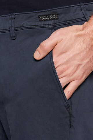 CMPD Regular Chinohose in Blau