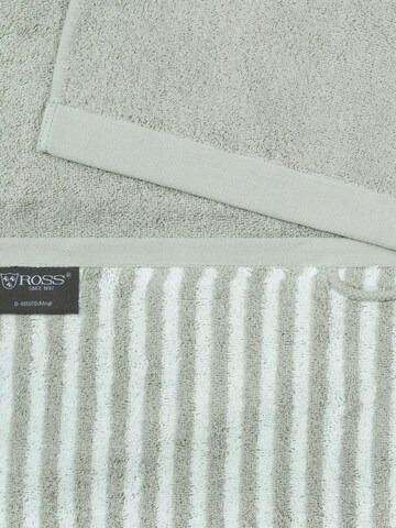ROSS Towel 'Doubleface Stripes' in Green