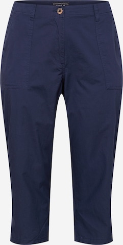 Pantaloni chino di Dorothy Perkins Curve in blu: frontale