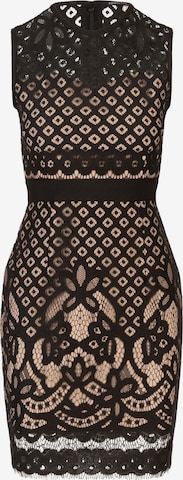 APART Cocktailmekko värissä musta: etupuoli