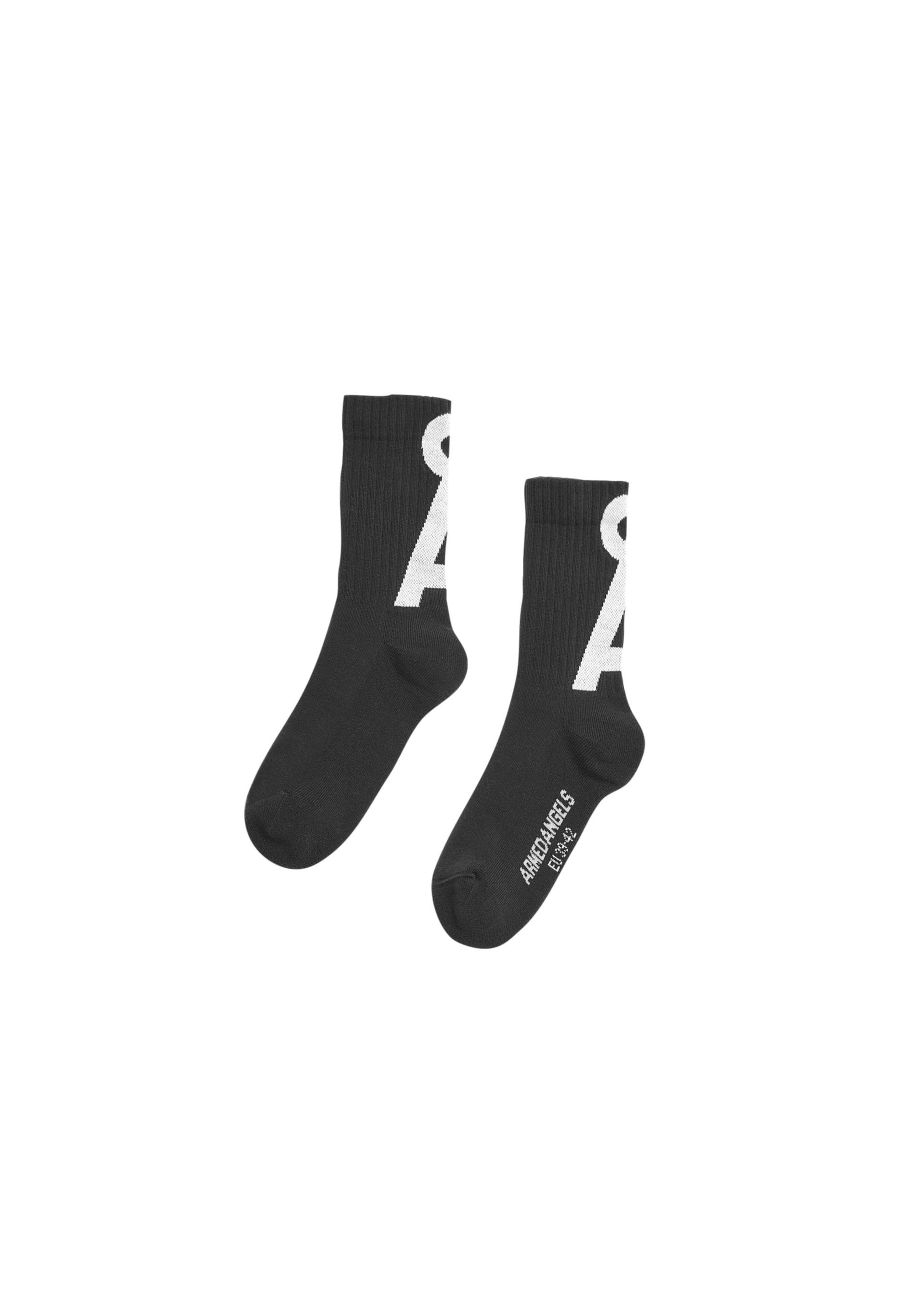 ARMEDANGELS Socks in Black: front