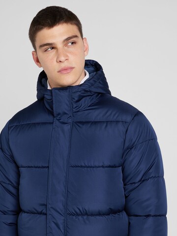 BLEND Winterjas in Blauw