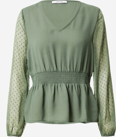 ABOUT YOU Блуза 'Florence' в тъмносиво / пастелно зелено, Преглед на продукта