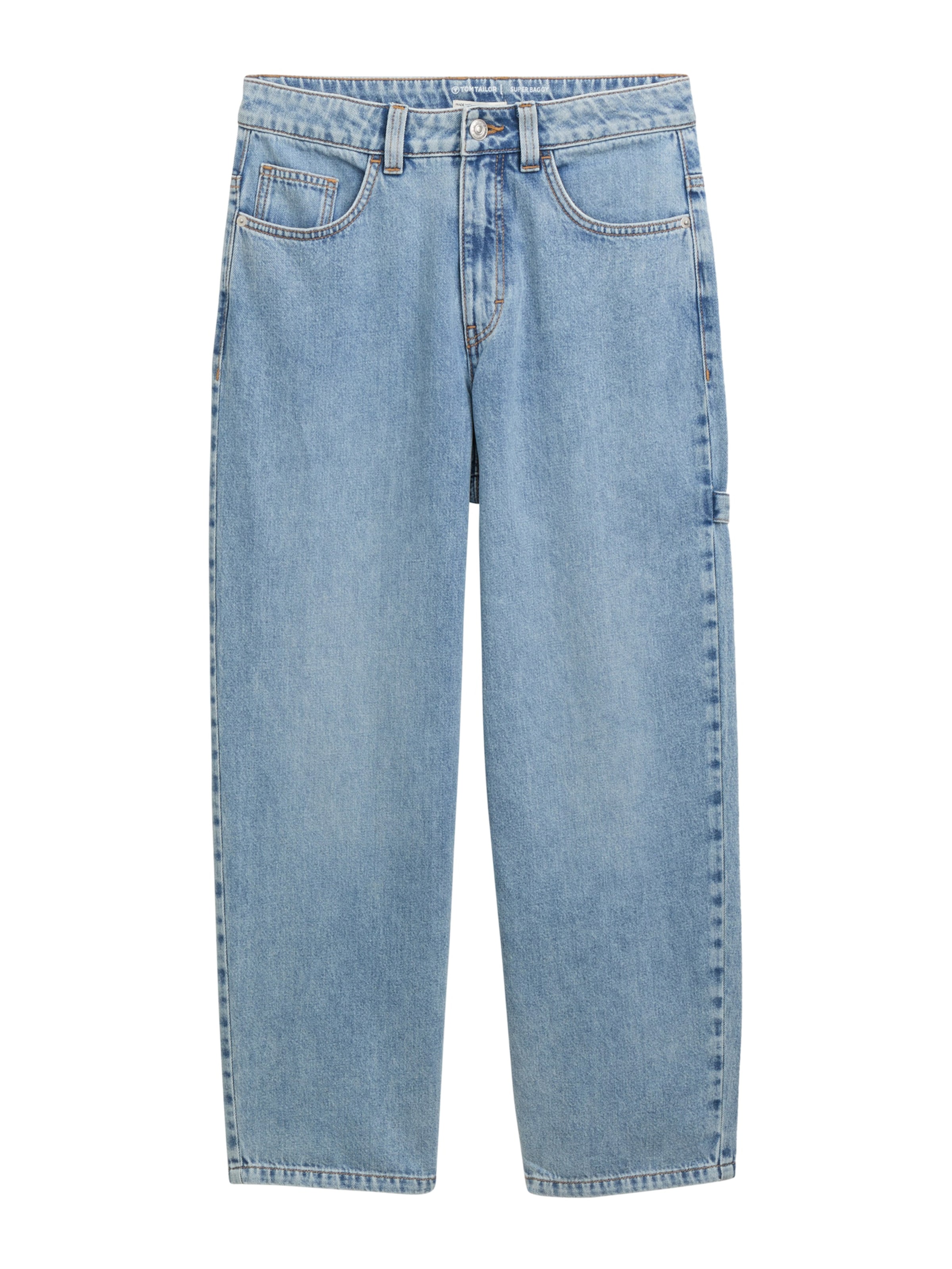 TOM TAILOR Baggy Jeans in Blue: front
