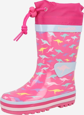 KangaROOS Rubber boot 'SUMMERRAIN' in Pink: front