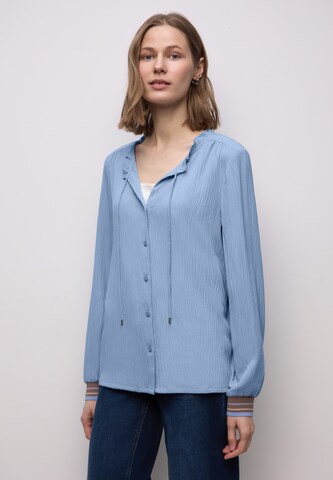 STREET ONE Blouse in Blue: front