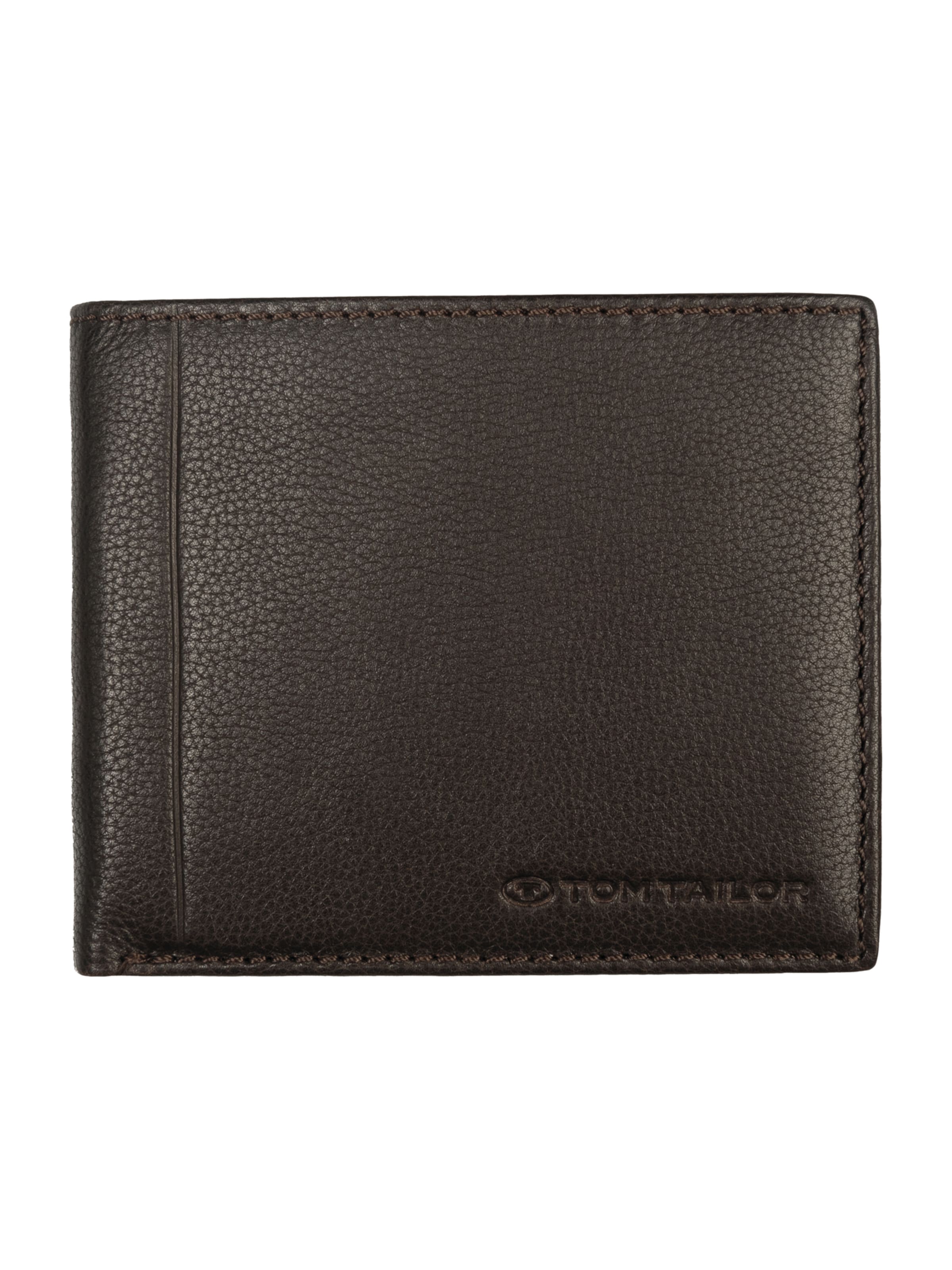 TOM TAILOR Wallet 'BELA' in Brown: front