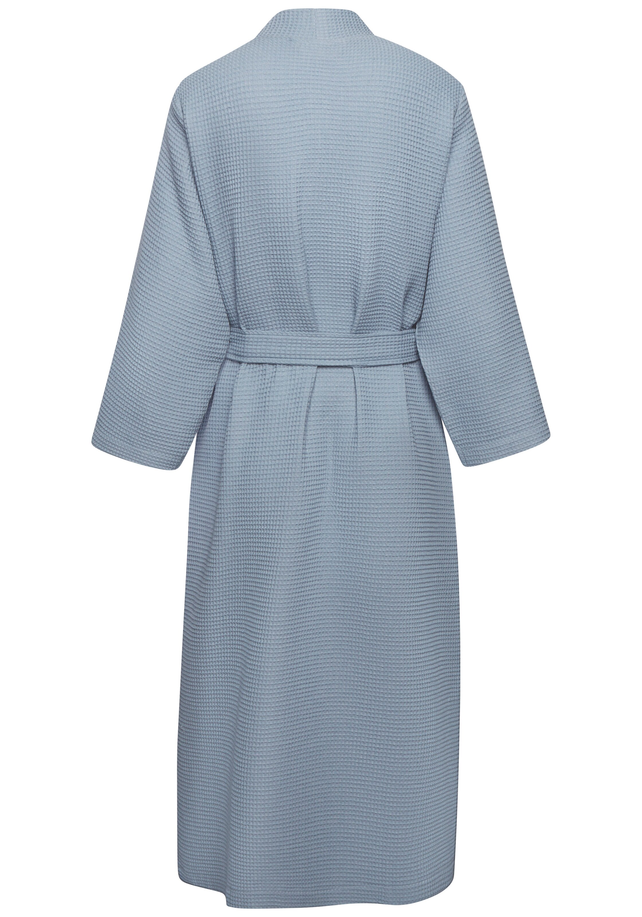 VIVANCE Long Bathrobe in Blue
