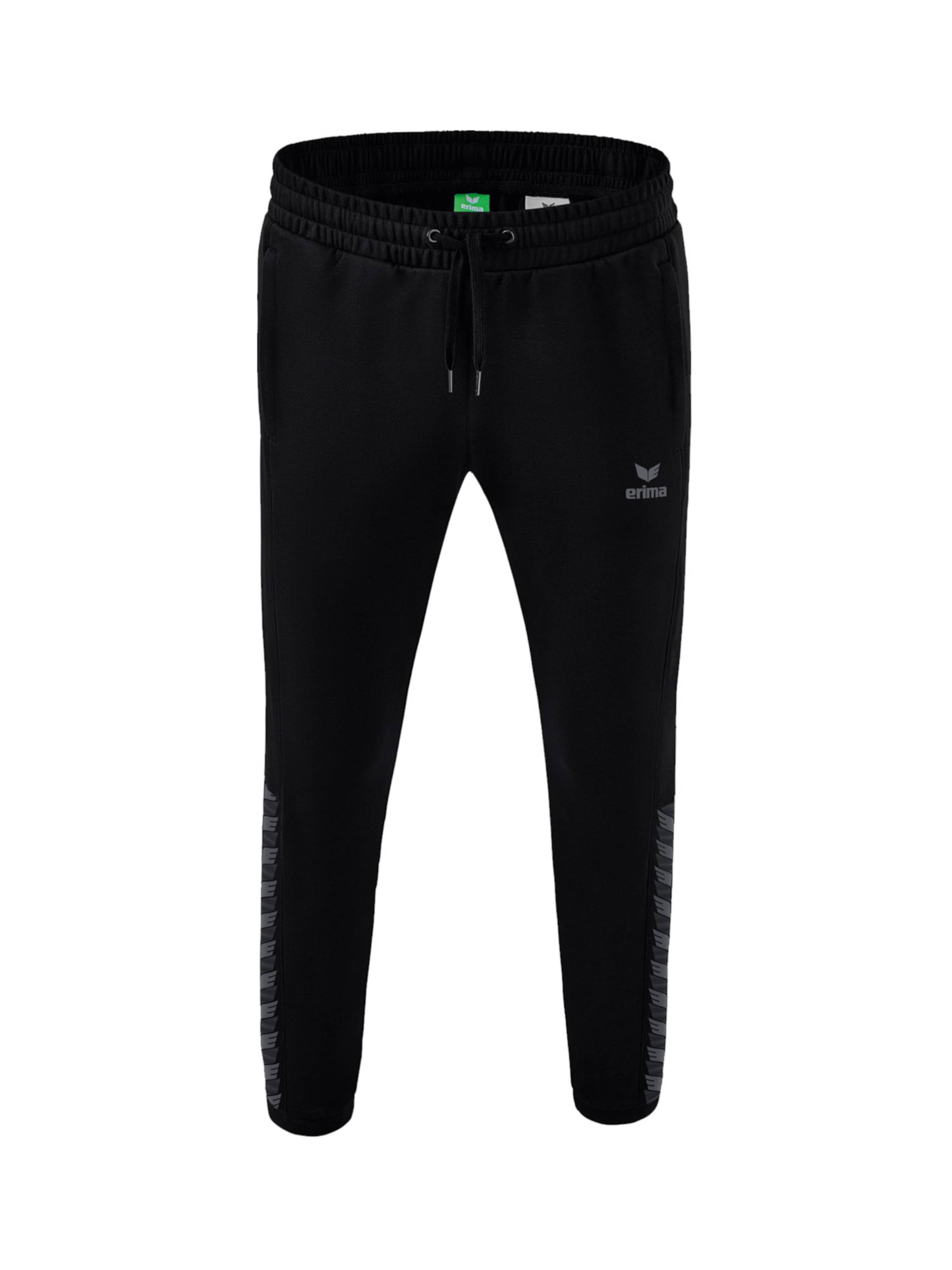 ERIMA Regular Sporthose in Schwarz: Vorderseite