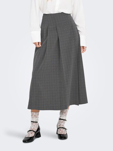 Gonna 'LEXIE' di ONLY in grigio: frontale