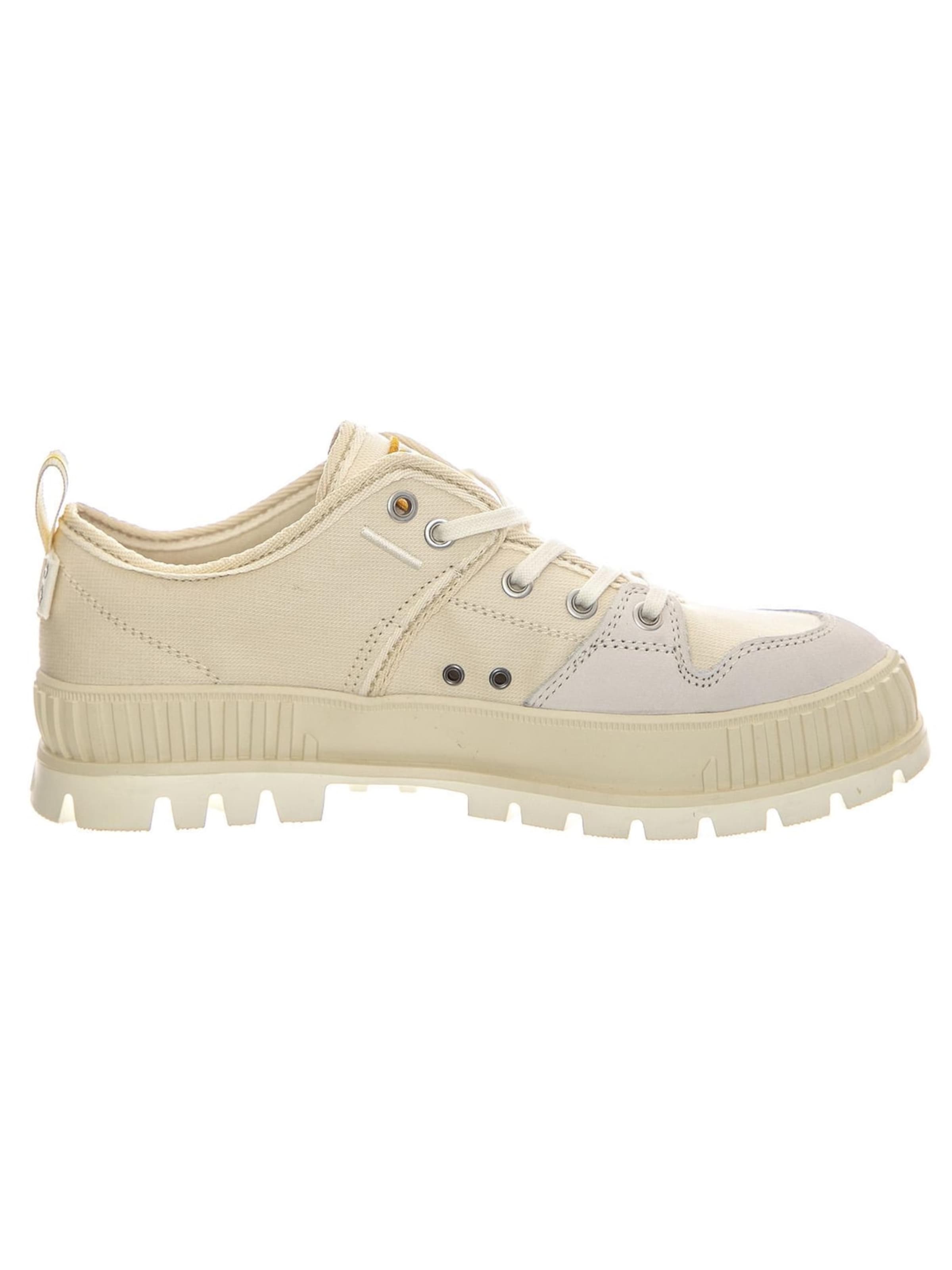 Palladium Buty sznurowane 'Pallashock Lo WW Cream White Shoes' w kolorze beżowy